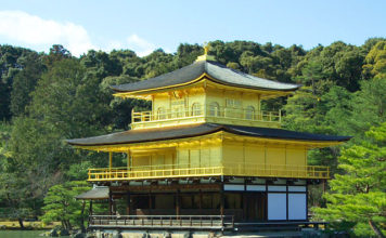Kinkaku-ji (Golden Pavilion) at Kyoto, Japan