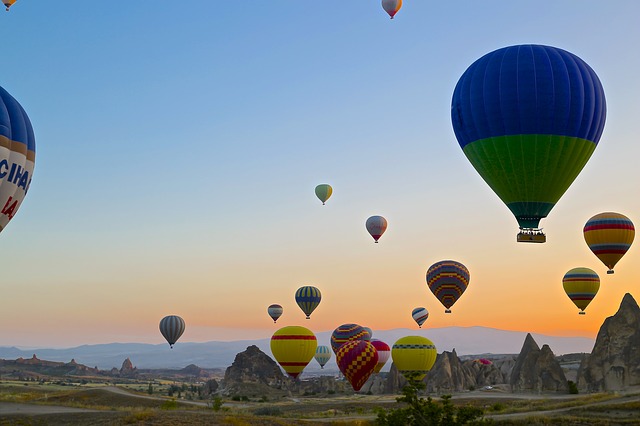 Hot Air Balloon in Cappadocia, Turkey