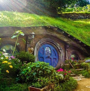 The Hobbiton, Lord of The Ring Movie Set, New Zealand