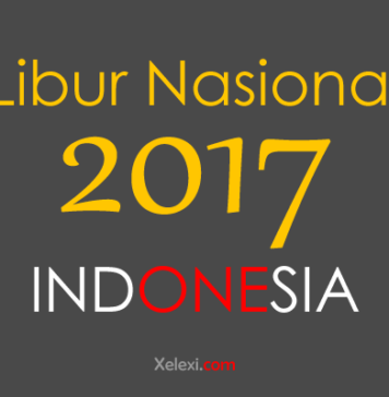 Libur Nasional 2017