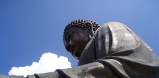 Tian Tan Buddha Face, Lantau Island, Hong Kong