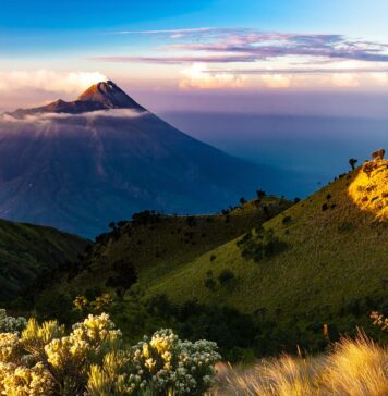 Mountain View in Indonesia