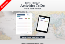 Travel Planner: Activities To Do (Free & Paid Version) travel-planner-activities-to-do